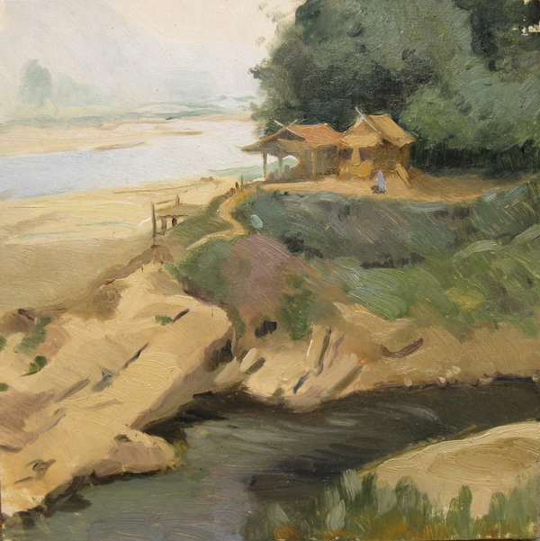 House on the Mekong River