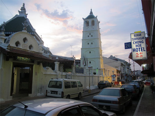 Mosque in Malacca, Malaysia
