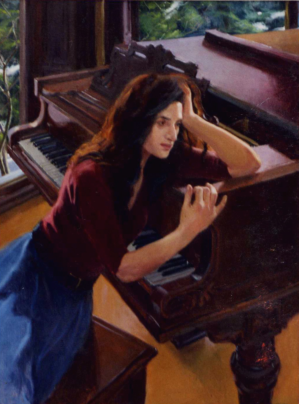 Memories of Joyful Song, 30 x 40 in., Oil on Canvas