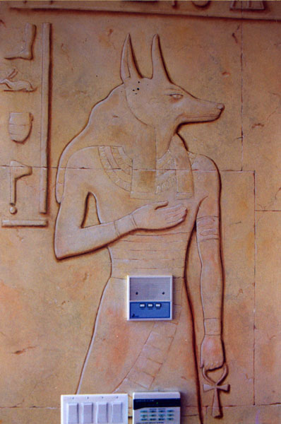 Egyptian Themed Mural, Chicago Il. (detail)