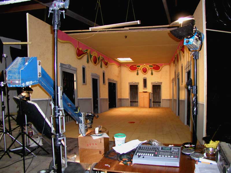 Film Set Created for Dutch Theater Event, "The Parade"