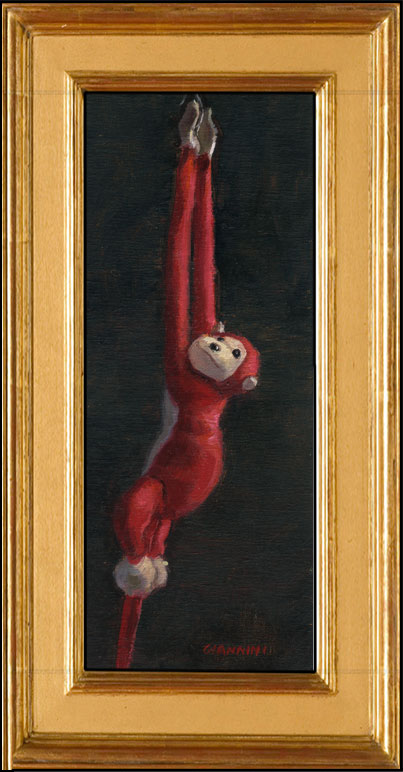 The Swinger, framed view