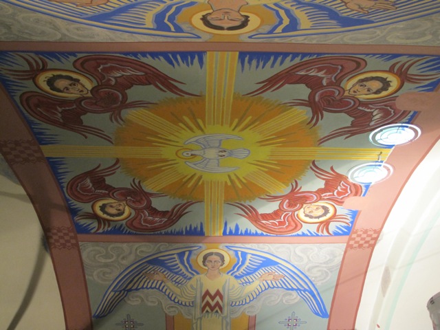 Mostly completed recreation of ceiling elements.