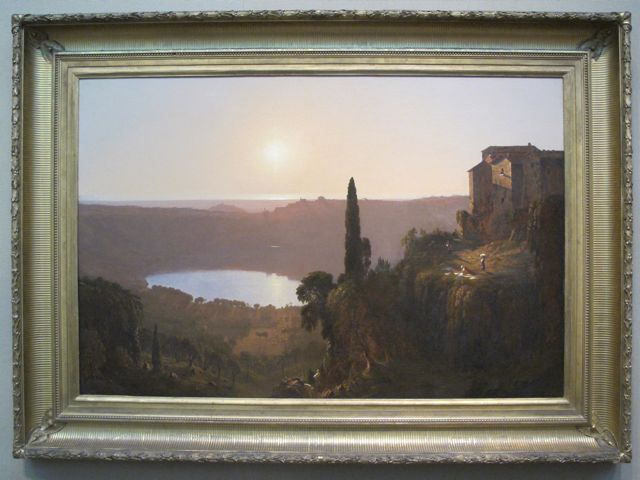 Lake Nemi, Italy, Sanford Gifford Robinson