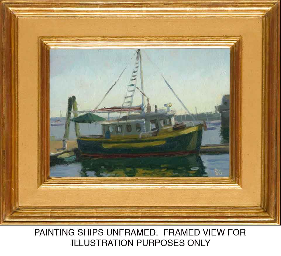 Sweet Chariot, 5 x7 in., Oil on Linen on Panel