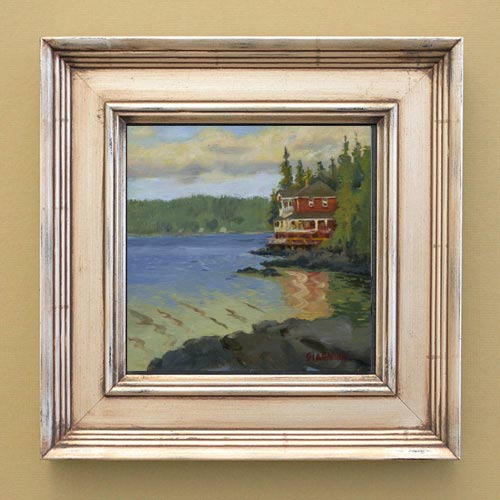 Little deer Isle, Maine, Framed view