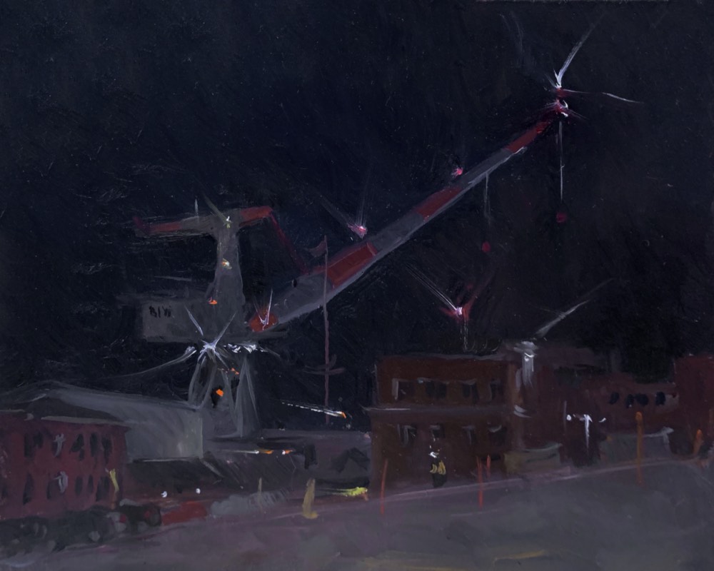 Night, Bath Iron Works,&nbsp;Maine