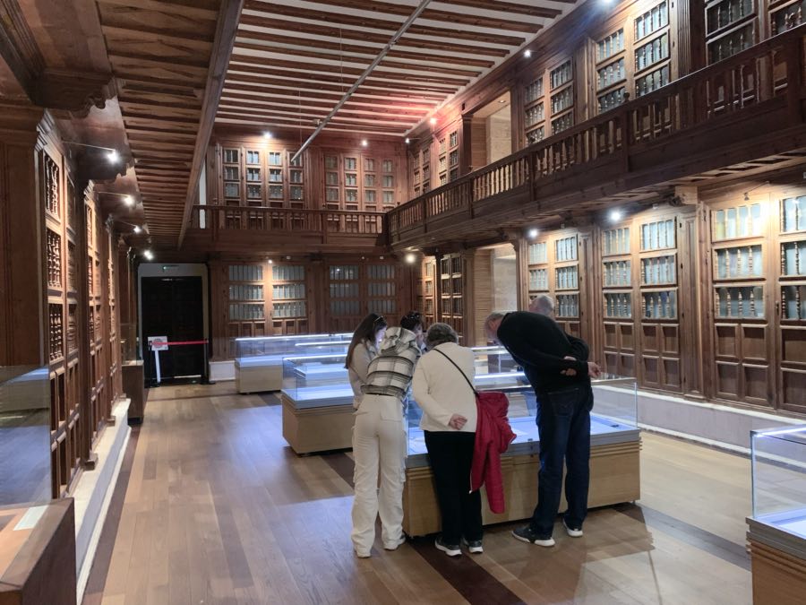 The interior of the Archivo de Simancas.