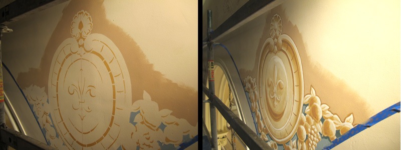 Cartouche progression.